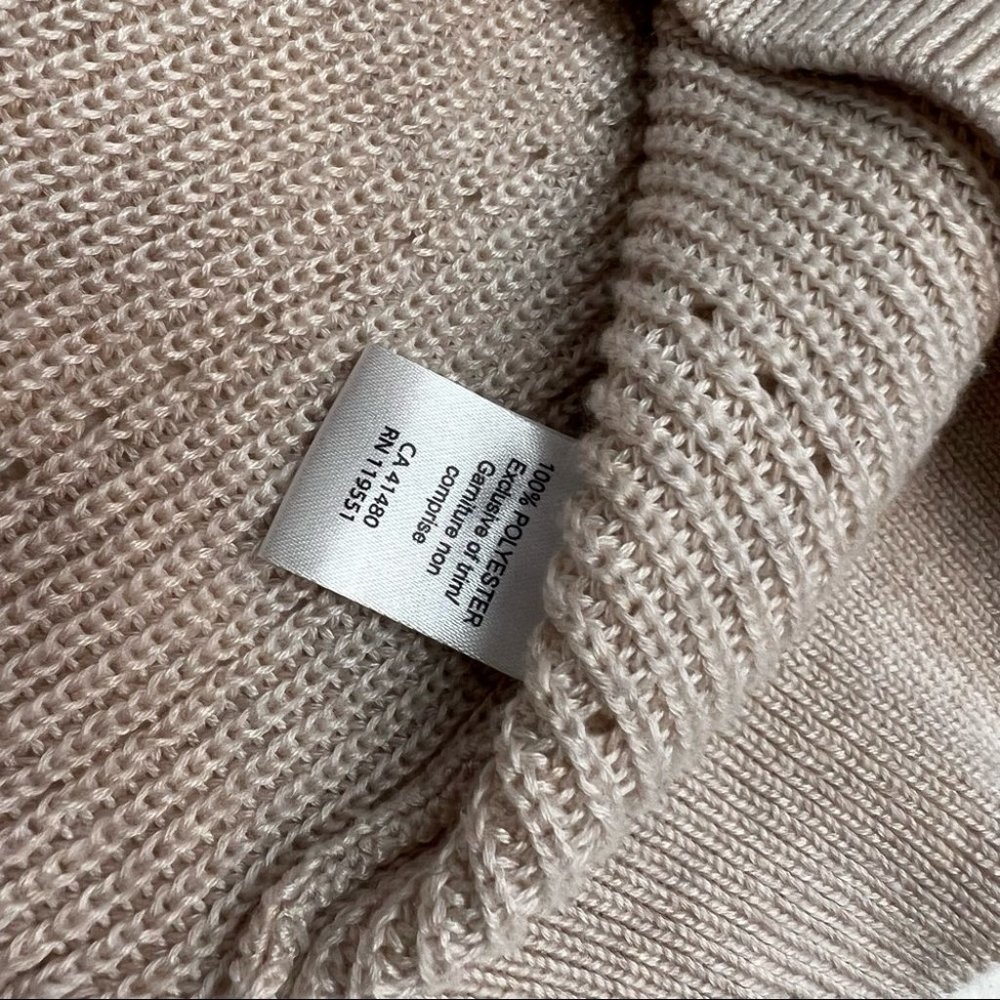 ♥️SOLD♥️Gentle Fawn Jasper Halter Neck Ribbed Strappy Crochet Top Cream Size L - Picture 10 of 10